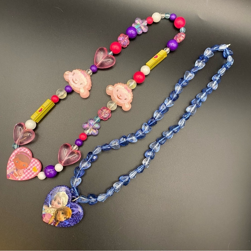 Colorful Little Girl Beaded Jewelry Set - Picture 7 of 10